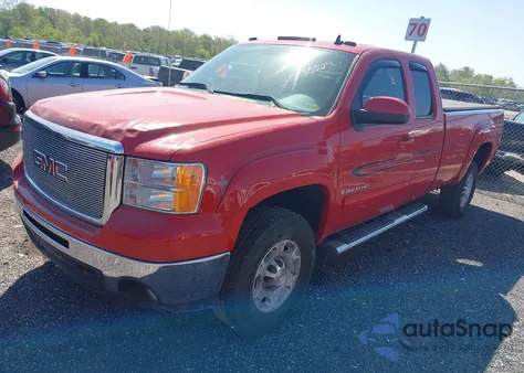 2008 GMC Sierra 2500Hd Slt из США, поврежденный, VIN 1GTHK29K48E158899